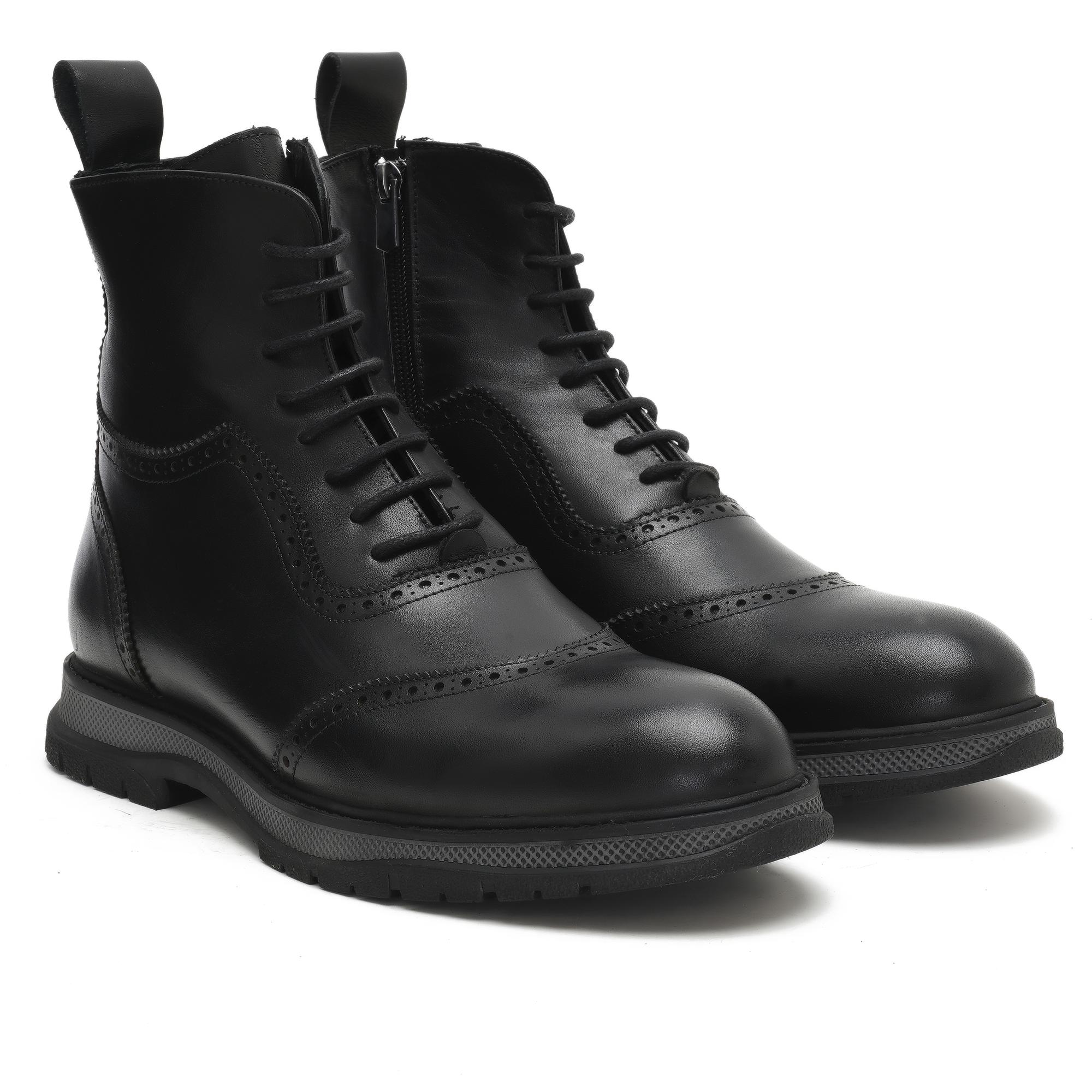 Evita Siyah Erkek Deri Bot