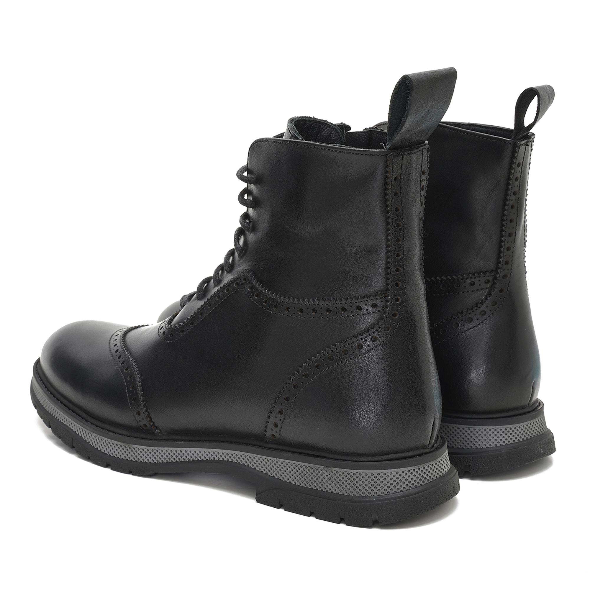 Evita Siyah Erkek Deri Bot