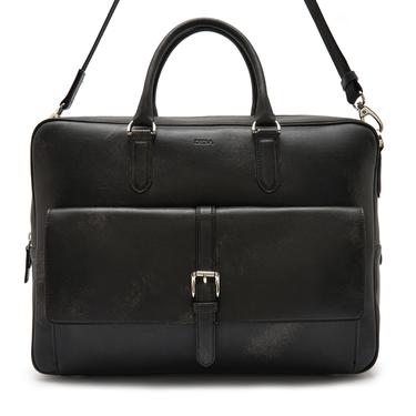  Ahren Siyah Erkek Deri Evrak Çantası