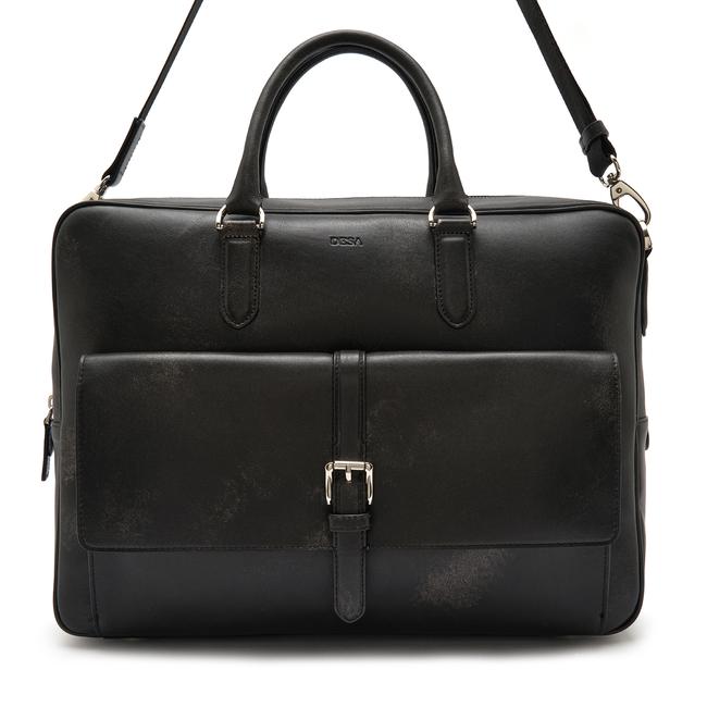  Ahren Siyah Erkek Deri Evrak Çantası