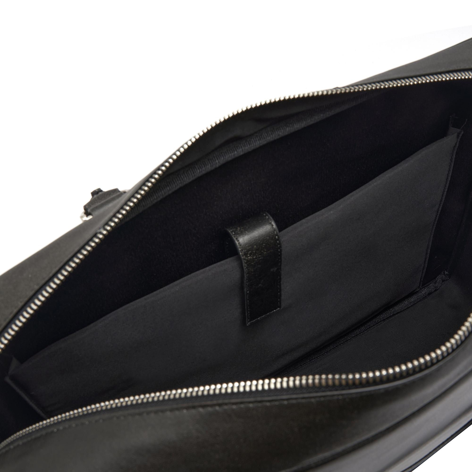 Ahren Siyah Erkek Deri Evrak Çantası