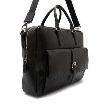  Ahren Siyah Erkek Deri Evrak Çantası