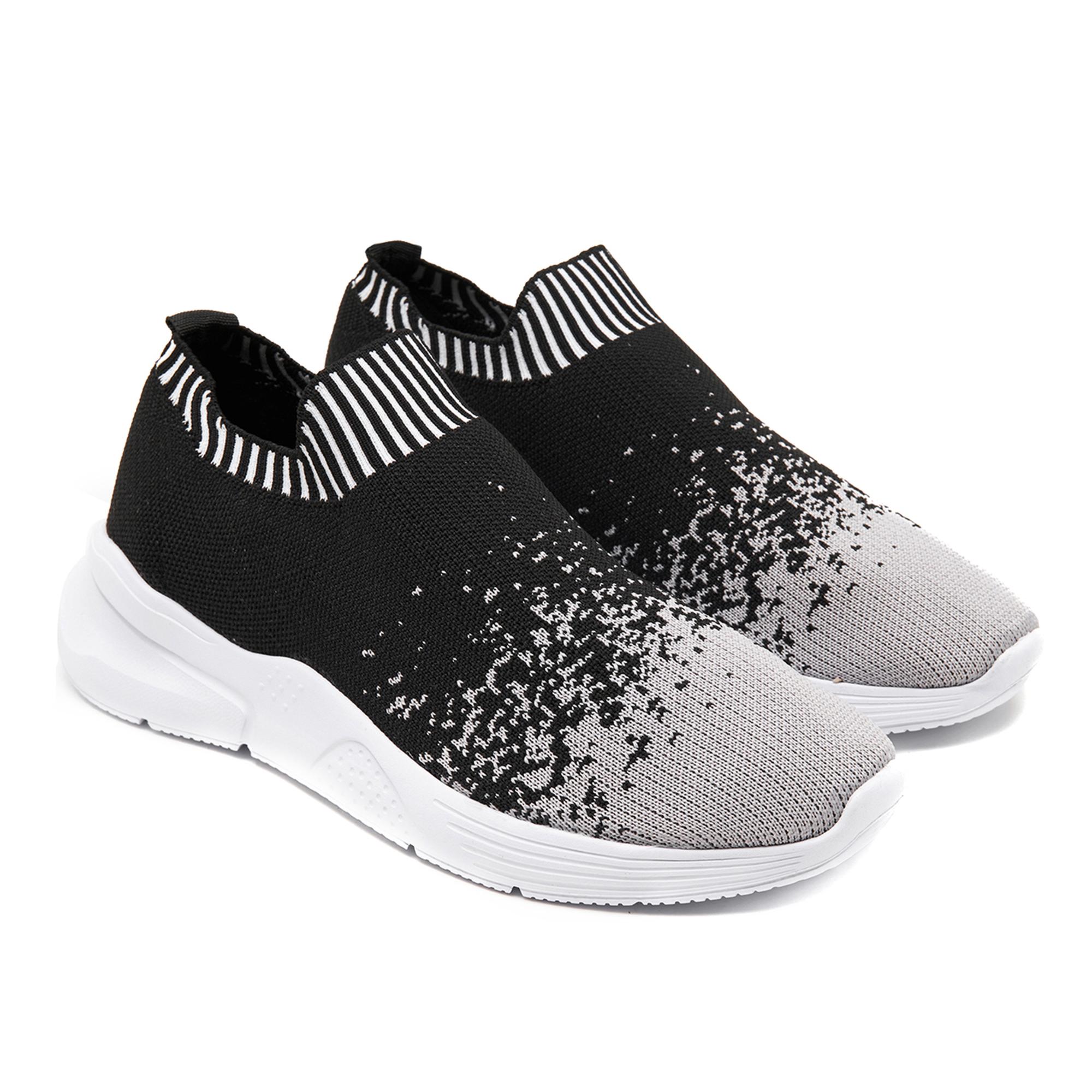 Earl Siyah Kadın Triko Spor Ayakkabı