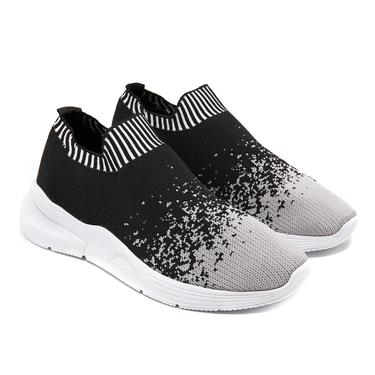  Earl Siyah Kadın Triko Spor Ayakkabı