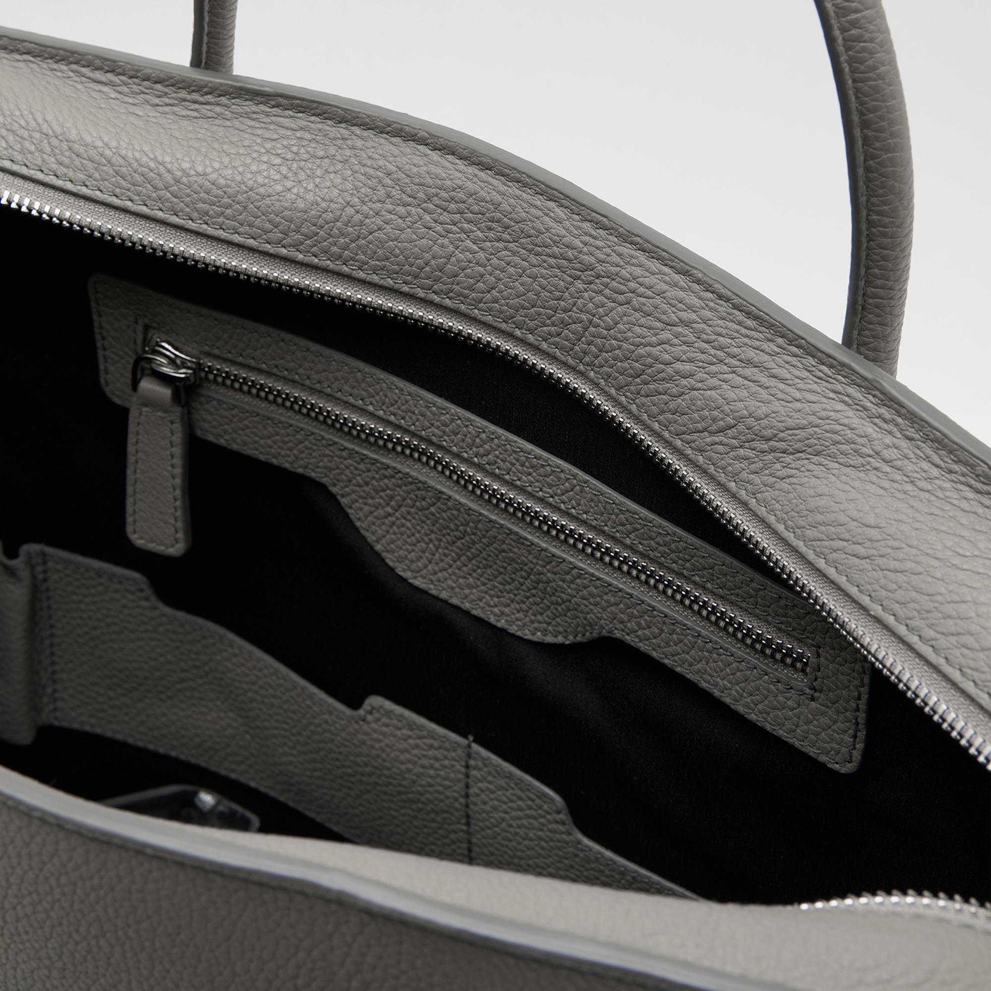 Bing Antrasit Erkek Deri Evrak Çantası