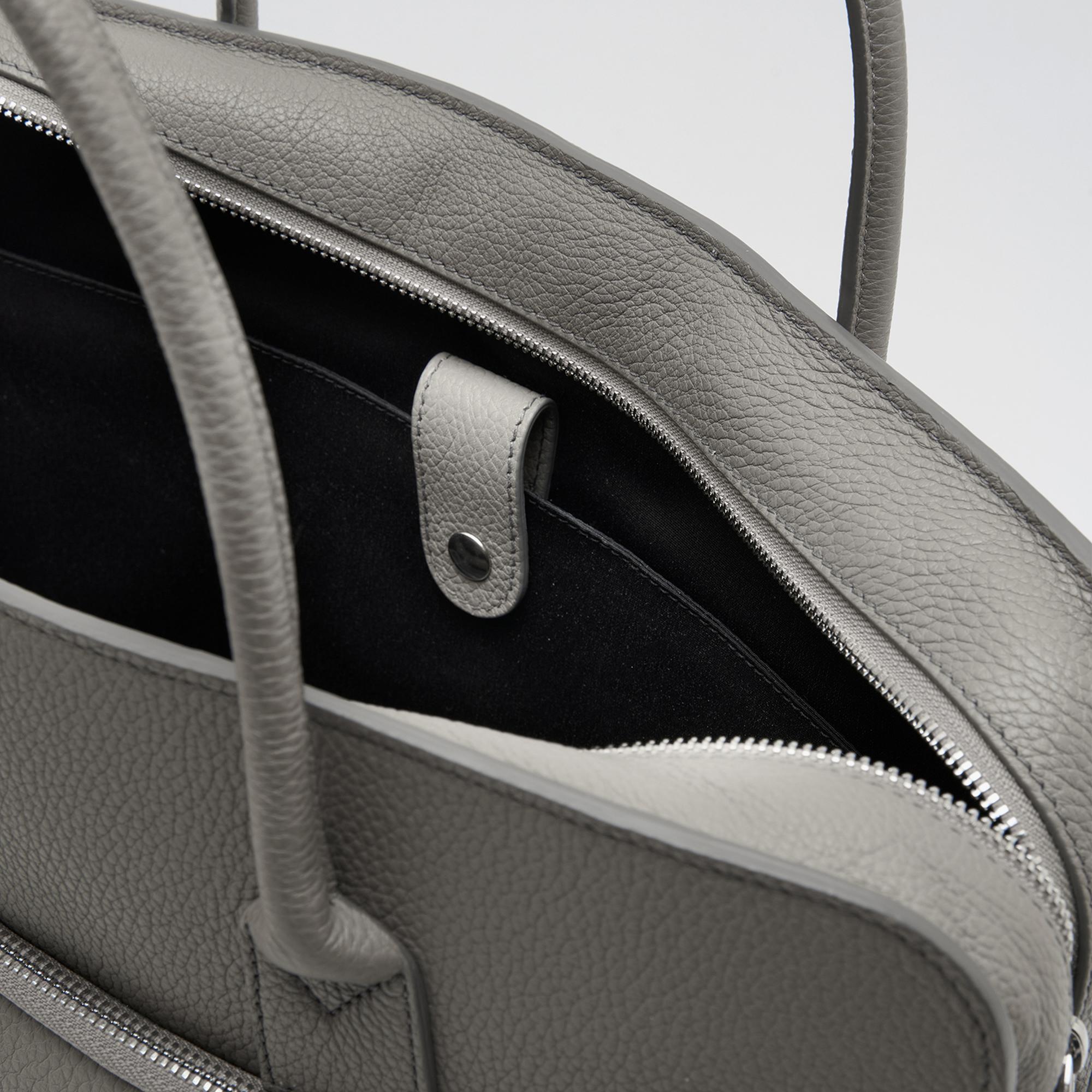 Bing Antrasit Erkek Deri Evrak Çantası