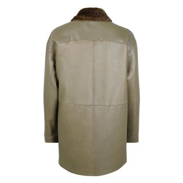  Chayan Yeşil Kadın Çift Taraflı Gömlek