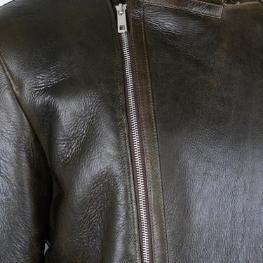  Ariance Yeşil Erkek Kürk Mont