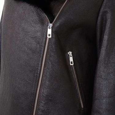  Chailyn Siyah Kadın Kürk Biker