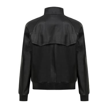  Akando Siyah Erkek Bomber Deri Ceket