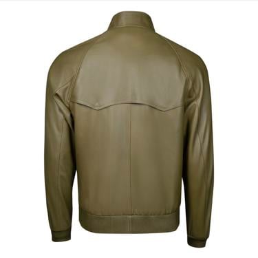  Akando Haki Erkek Bomber Deri Ceket