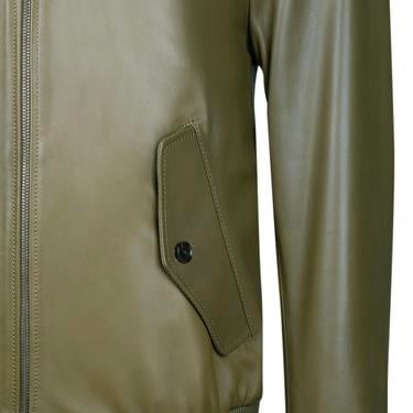  Akando Haki Erkek Bomber Deri Ceket