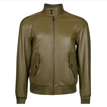  Akando Haki Erkek Bomber Deri Ceket