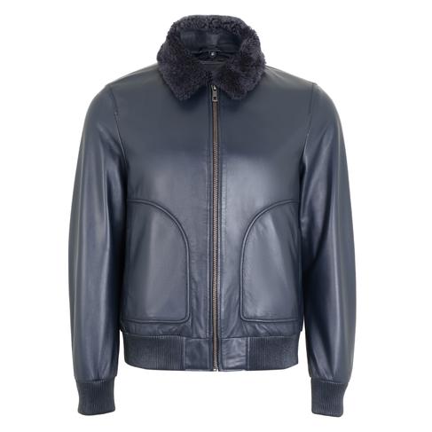  Alijha Gri Erkek Deri Mont