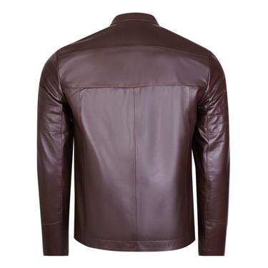  Jason Kahve Erkek Deri Mont