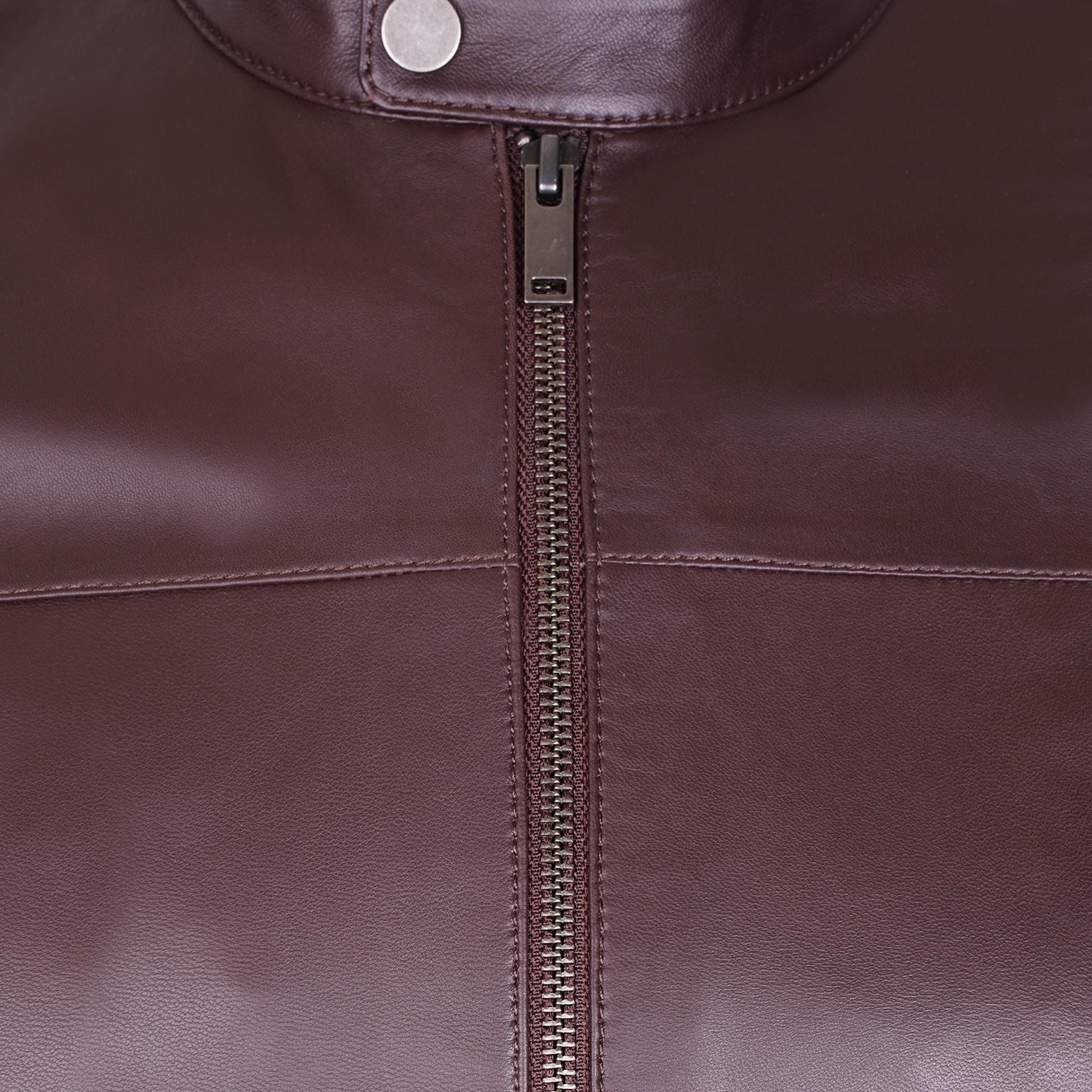 Jason Kahve Erkek Deri Mont