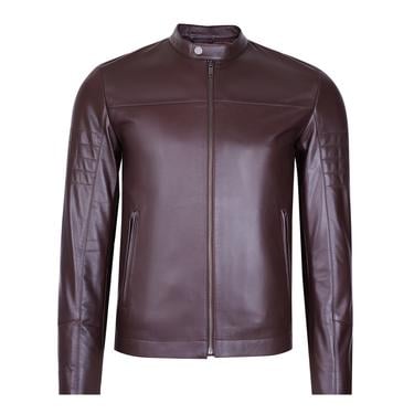  Jason Kahve Erkek Deri Mont