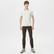 Erkek Slim Fit Krem Jean Pantolon