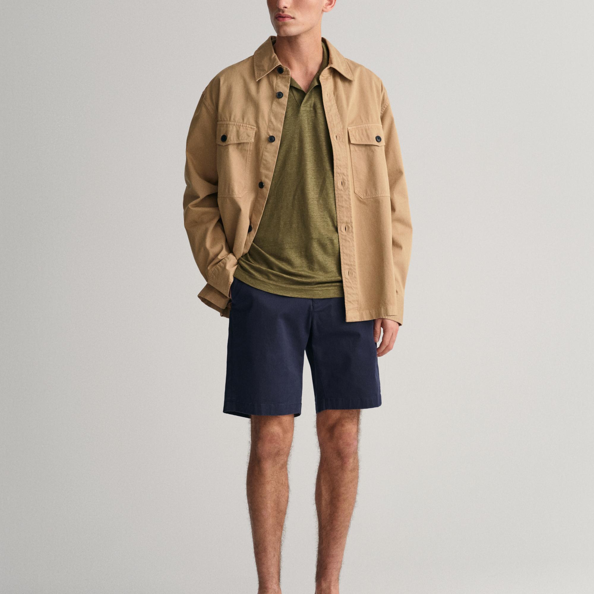 GANT Erkek Yeşil Regular Fit Polo