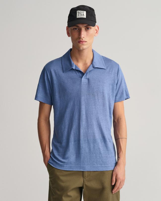  GANT Erkek Mavi Regular Fit Polo