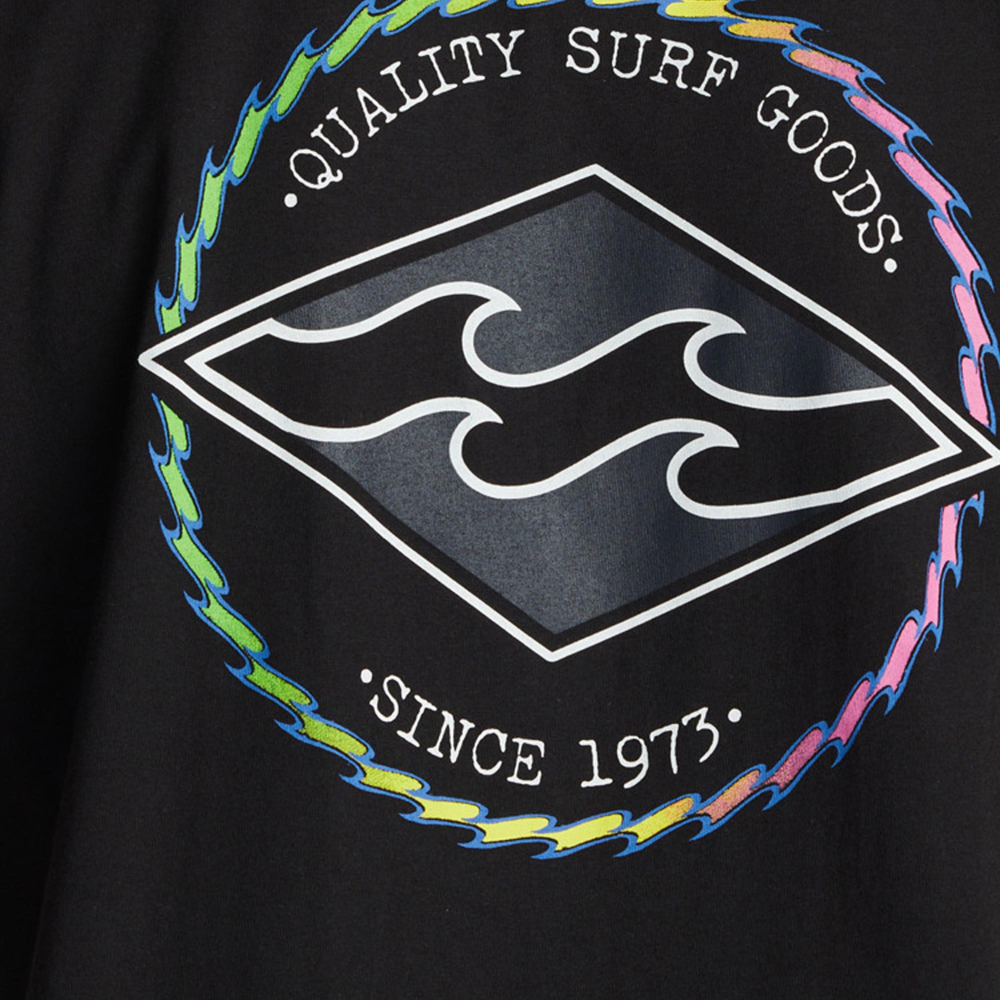 Billabong Rotor Diamond Ss Erkek Siyah Tişört