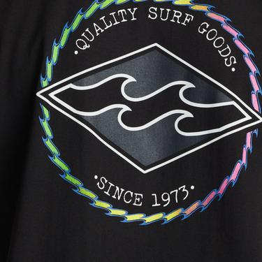  Billabong Rotor Diamond Ss Erkek Siyah Tişört