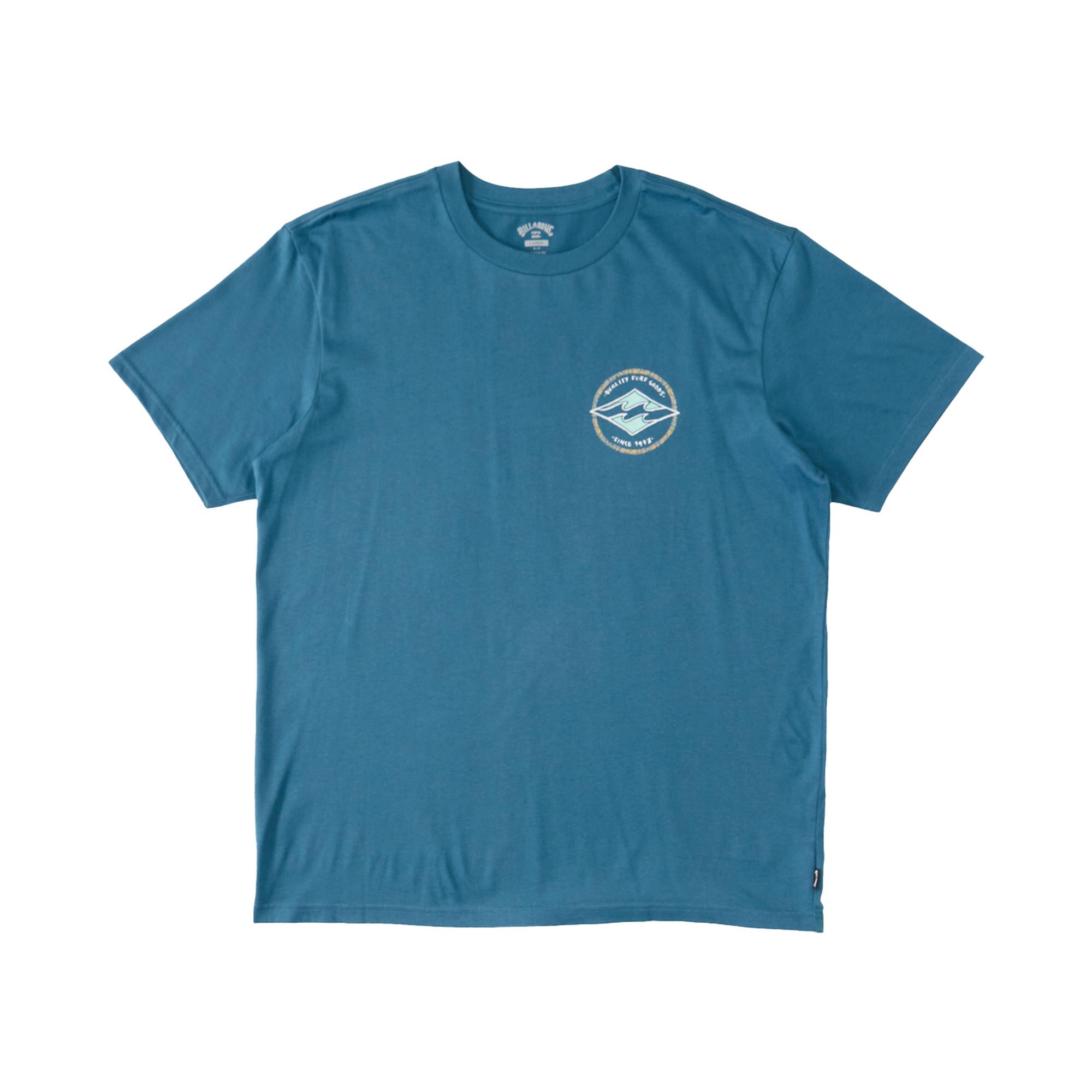 Billabong Rotor Diamond Ss Erkek Mavi Tişört