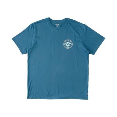  Billabong Rotor Diamond Ss Erkek Mavi Tişört