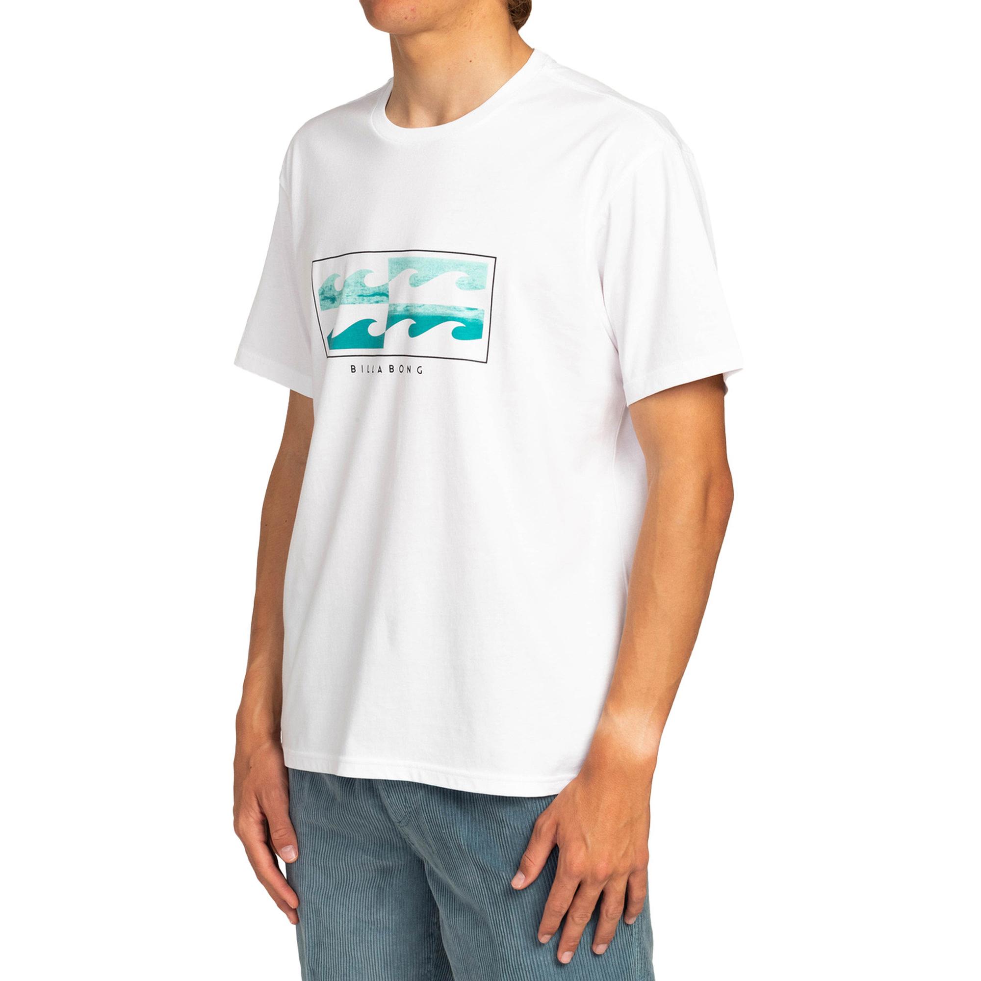 Billabong Inversed Ss Erkek Beyaz Tişört