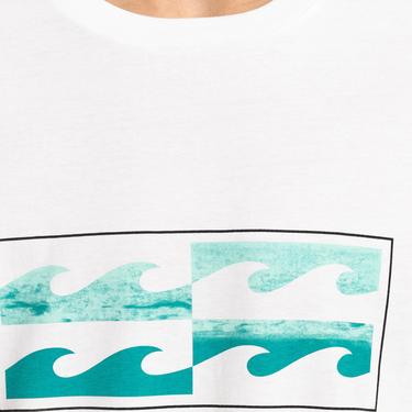  Billabong Inversed Ss Erkek Beyaz Tişört
