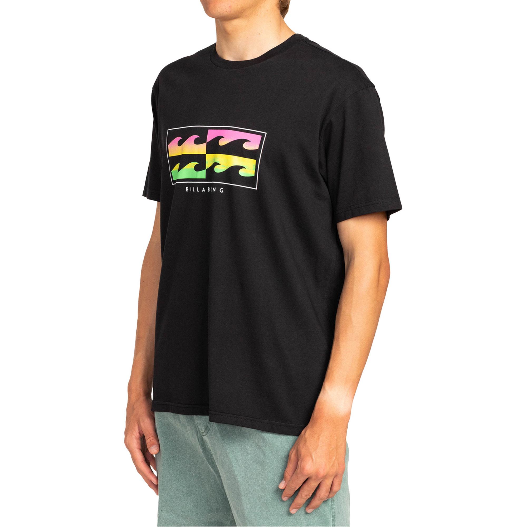 Billabong Inversed Ss Erkek Siyah Tişört