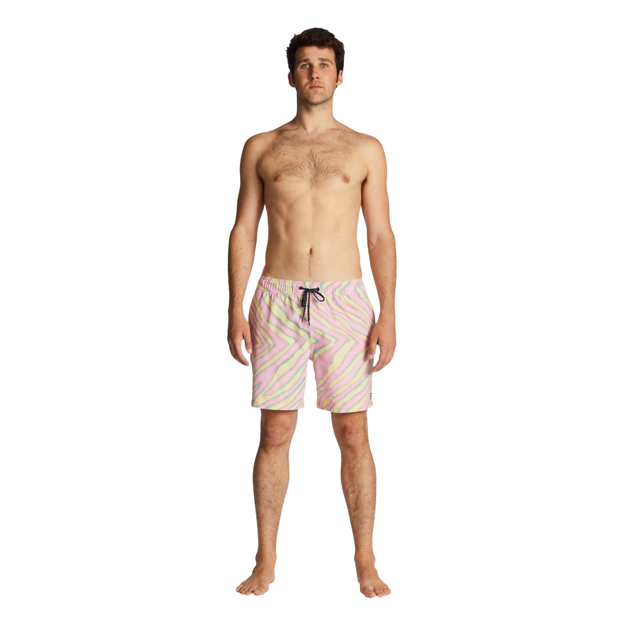 Billabong Sundays Layback Erkek Pembe Volley Short