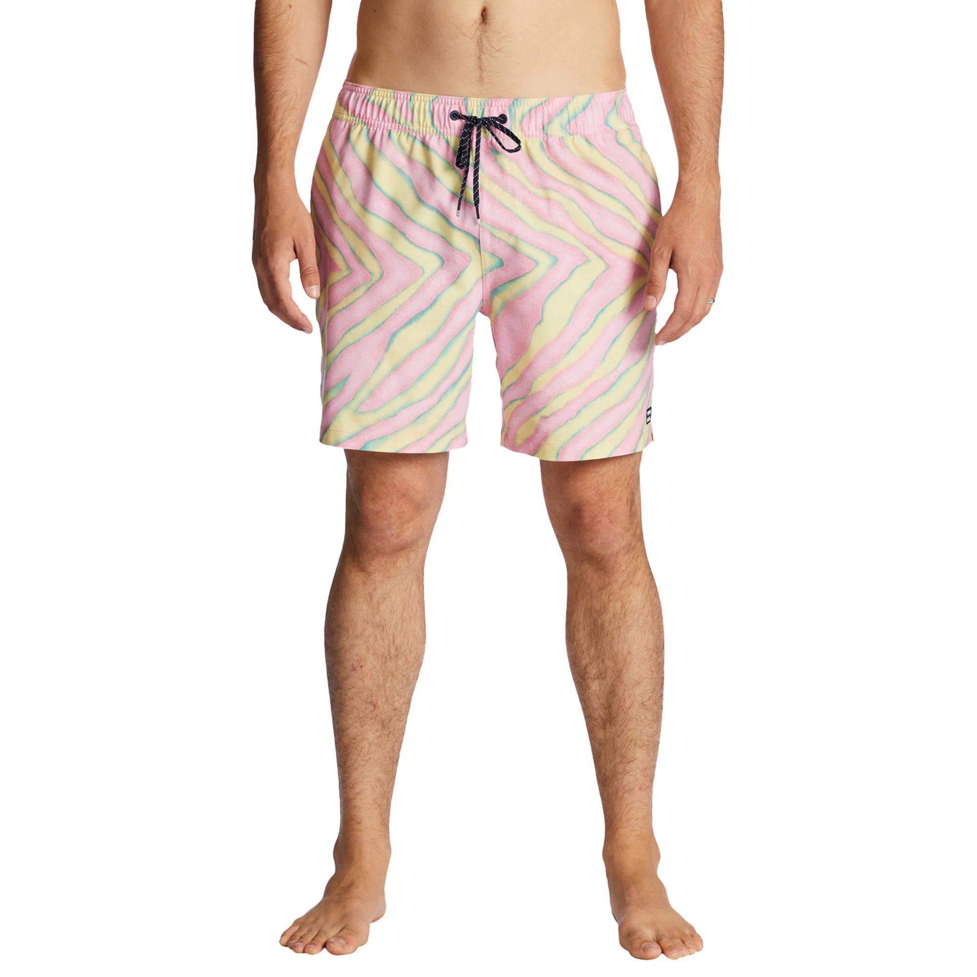 Billabong Sundays Layback Erkek Pembe Volley Short