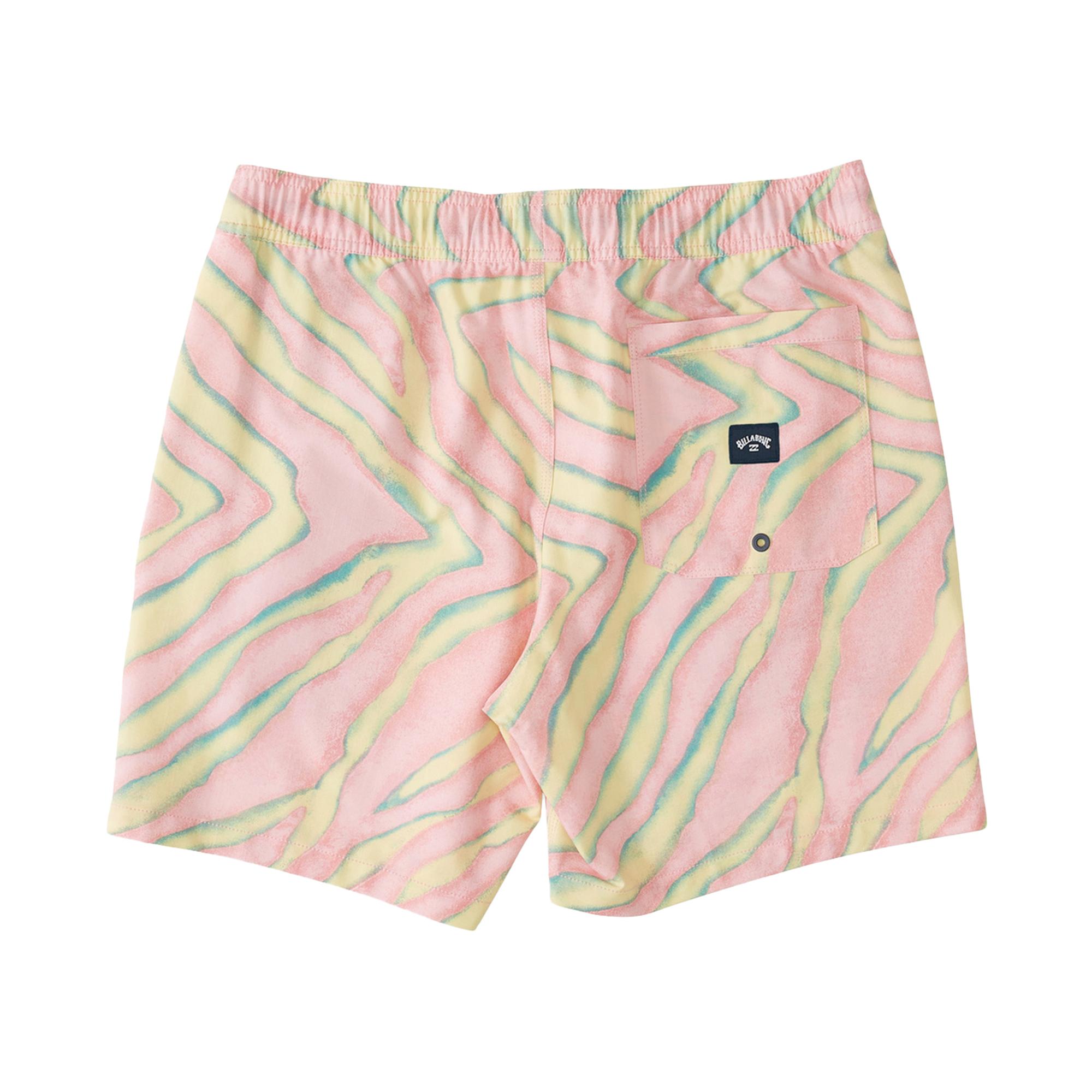 Billabong Sundays Layback Erkek Pembe Volley Short