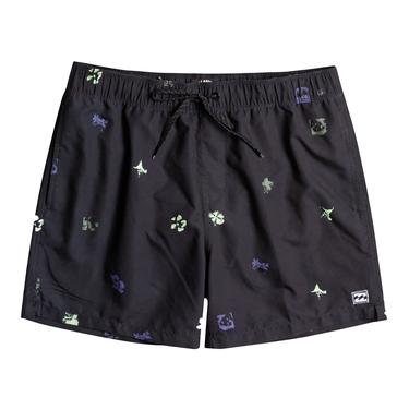  Billabong Good Times Lb Erkek Siyah Volley Short