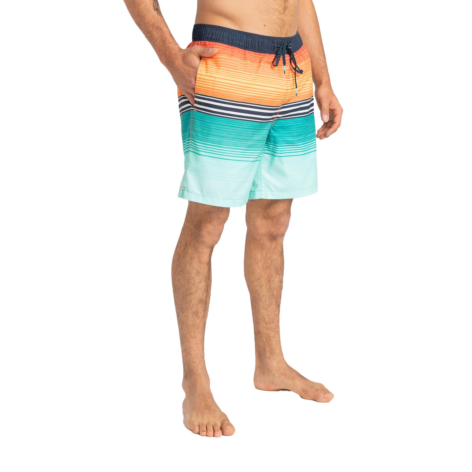 Billabong All Day Htr Stripe Lb Erkek Yeşil Volley Short