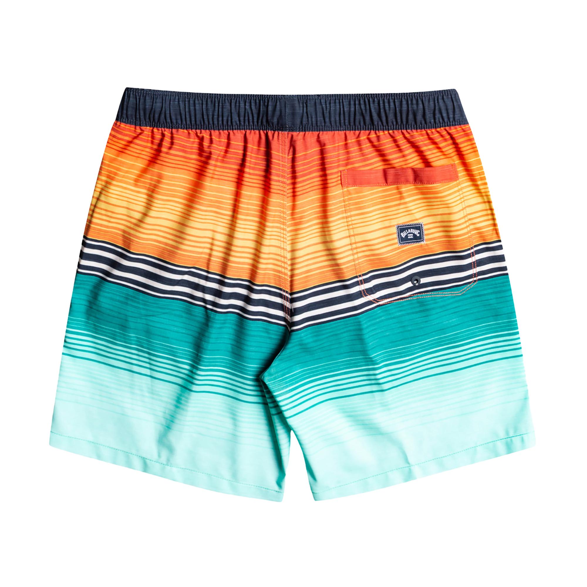 Billabong All Day Htr Stripe Lb Erkek Yeşil Volley Short