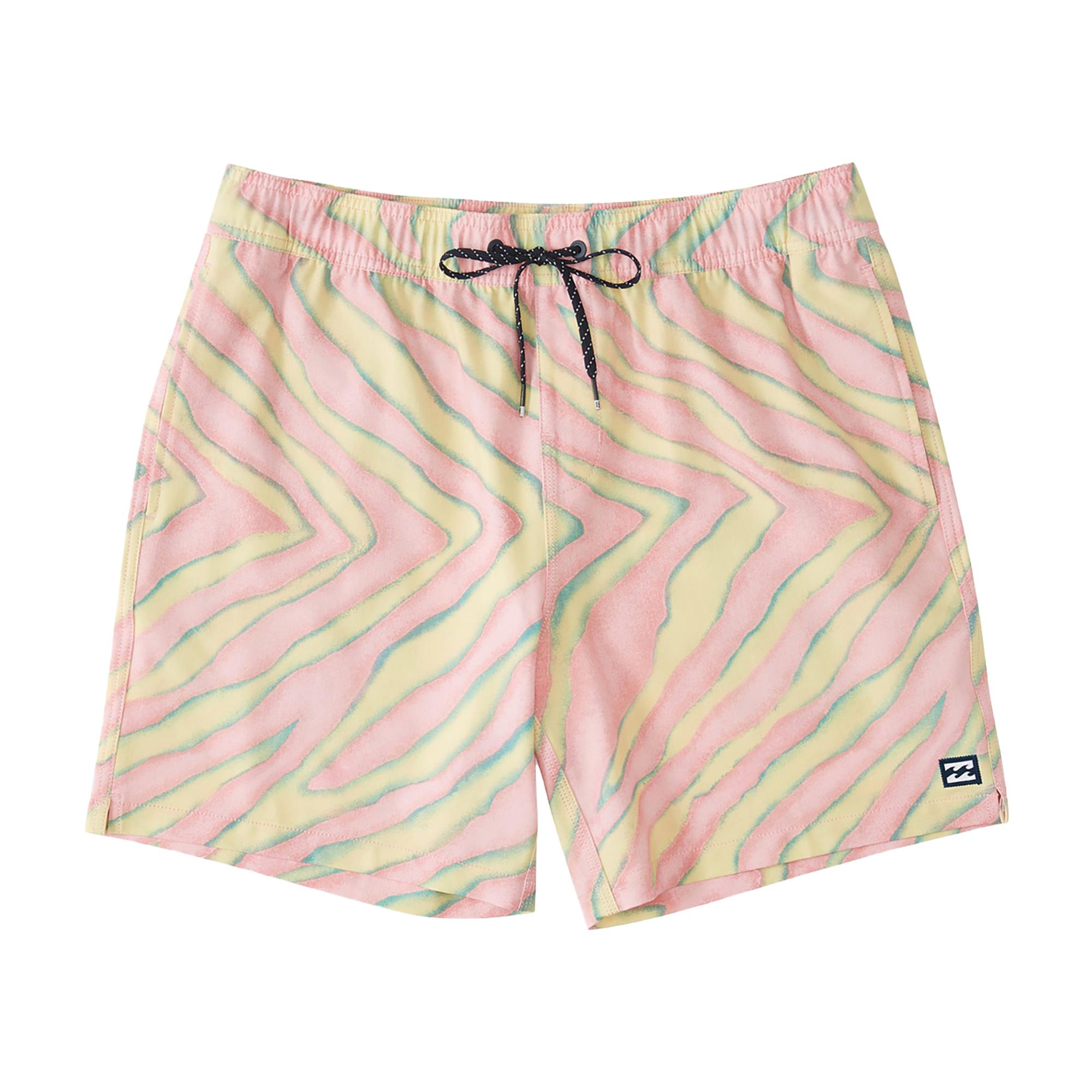 Billabong Sundays Layback Erkek Pembe Volley Short