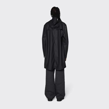  Rains Long Unisex Siyah Yağmurluk