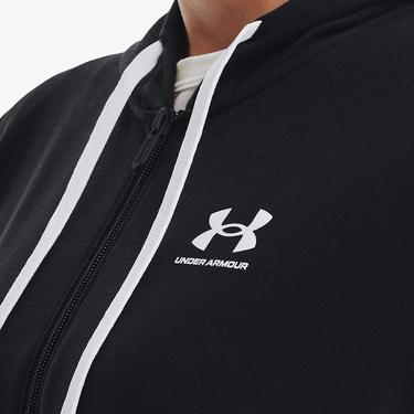  Under Armour Rival Terry Kadın Siyah Günlük Sweatshirt
