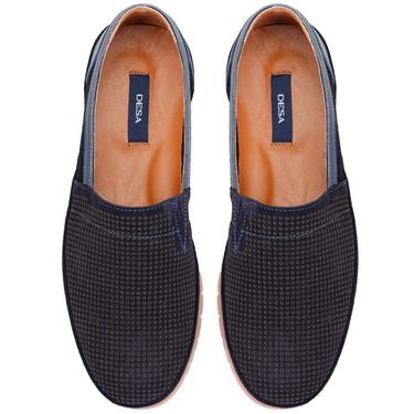  Alma Lacivert Erkek Süet Deri Loafer