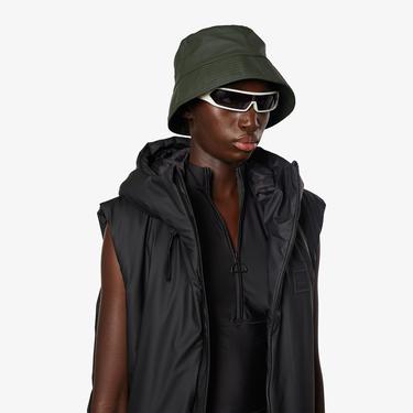  Rains W2 Unisex Koyu Yeşil Şapka