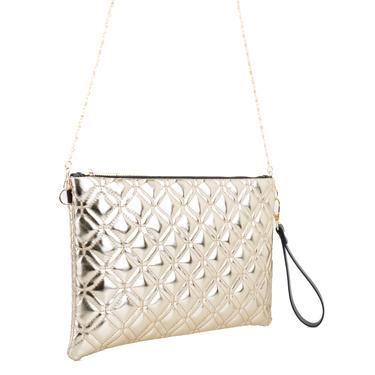  Gold Kadın Kapitone Portföy Çanta