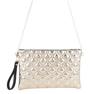  Gold Kadın Kapitone Portföy Çanta