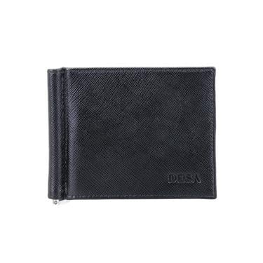  Siyah Erkek Para Klipsli Deri Cüzdan / Kartlık