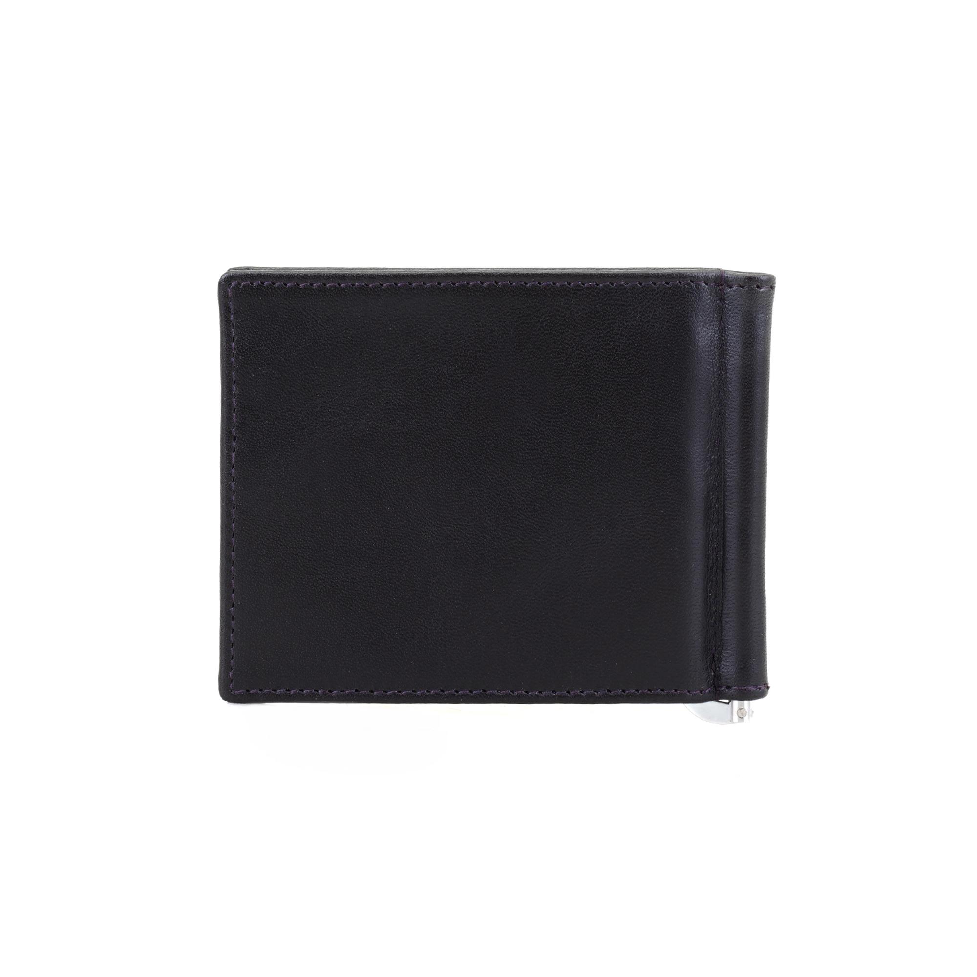 Kahve Erkek Para Klipsli Deri Cüzdan / Kartlık