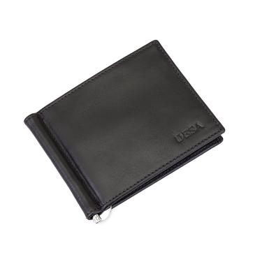  Kahve Erkek Para Klipsli Deri Cüzdan / Kartlık