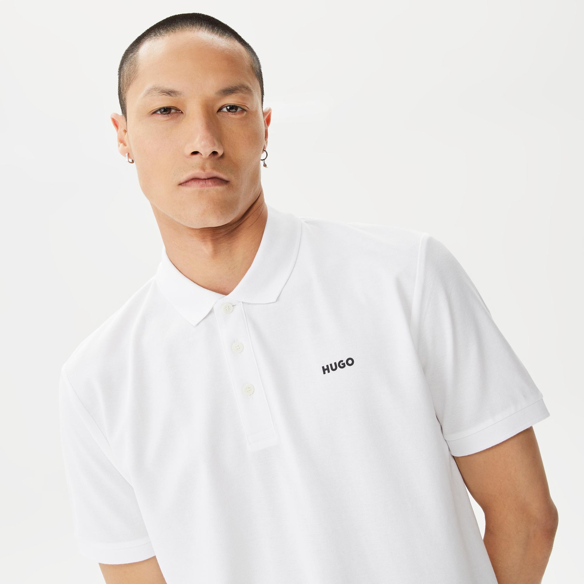 Hugo Donos 222 Erkek Beyaz Polo