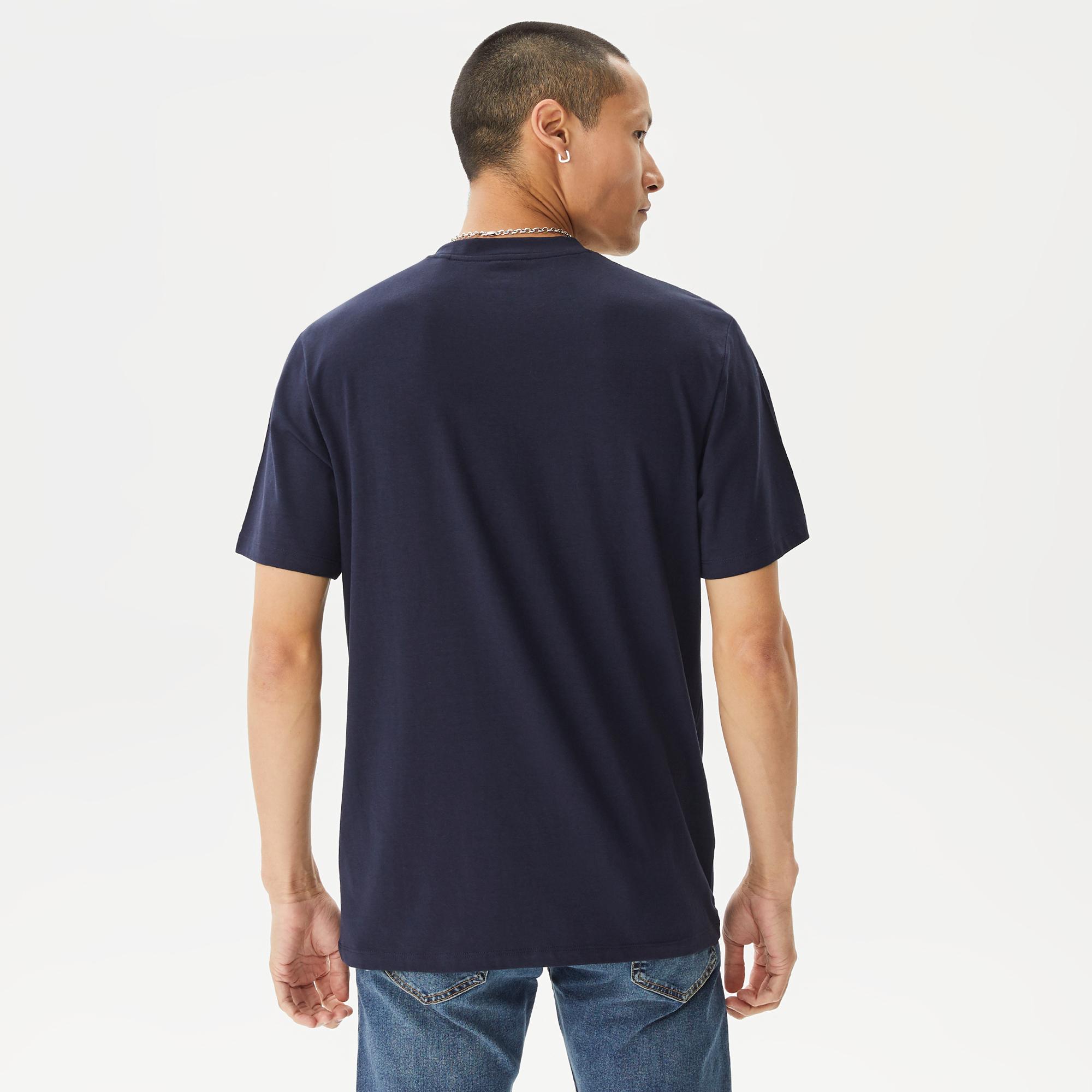 Guess Hedley Erkek Lacivert T-Shirt