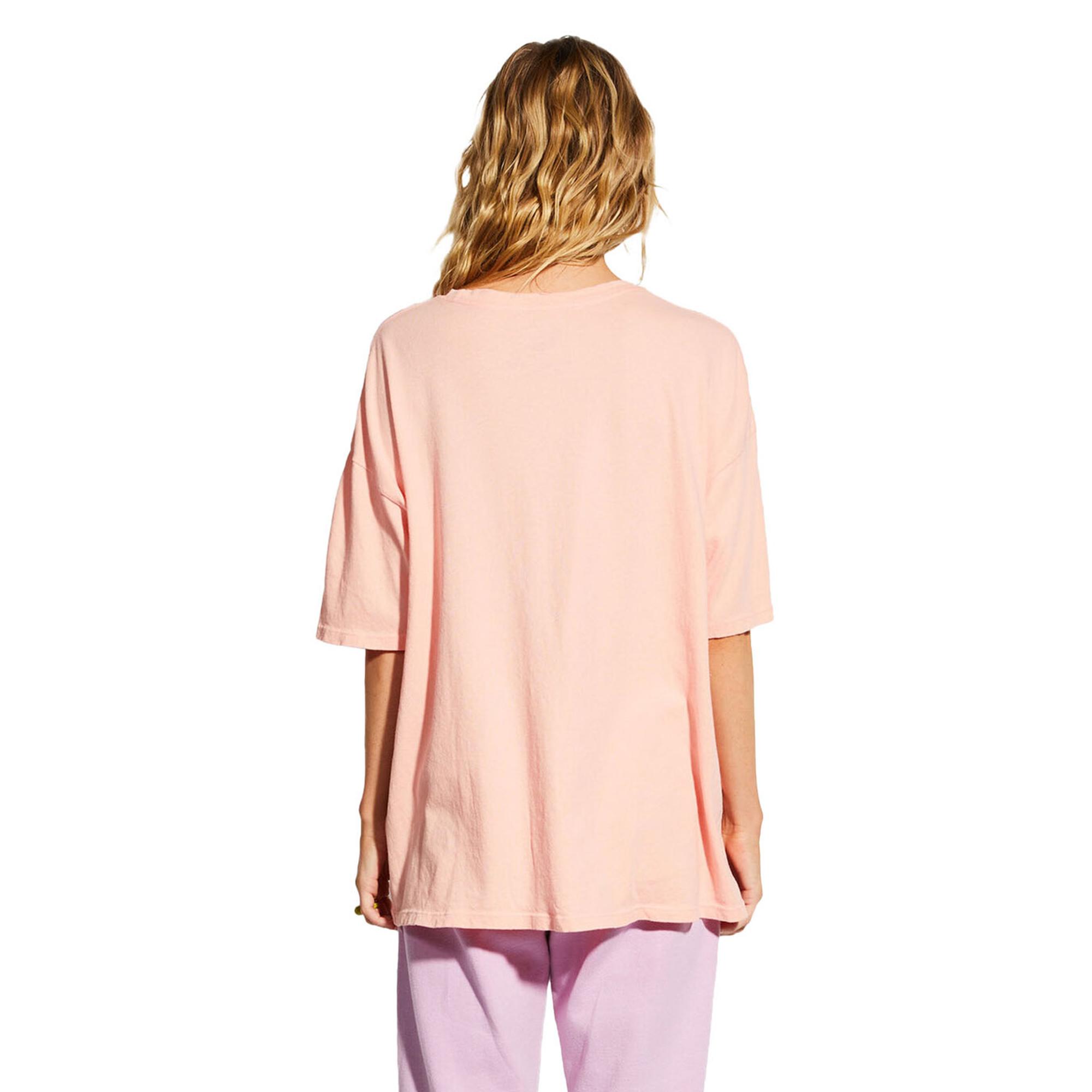 Billabong Smiley True Boy Kadın Pembe Tişört